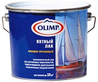 Лак яхтный OLIMP, матовый, 2.7 л купить в СОМ