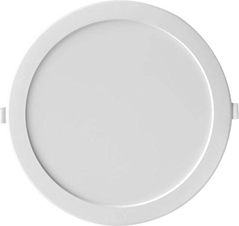Панель светодиодная встраиваемая LEDVANCE Downlight DL 840 18Вт 4000К IP20 1260лм круг белый купить в СОМ