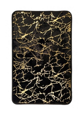 Коврик для ванной Bombini Gold 50 х80 см, черный купить в СОМ