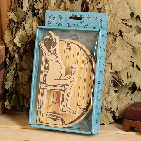 Термометр для бани В здоровом теле-здоровый дух 19х13,5см Добропаровъ купить в СОМ