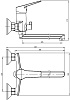 Смеситель для ванны Loranto Inessa LR90287000, латунь, хром купить в СОМ