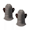 Угол наружный для напольного плинтуса 210 Лексида с крепежом 55мм Дуб пепельный купить в СОМ
