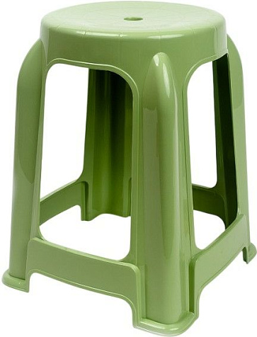 Табурет Dacha до 140кг оливковый пластик купить в СОМ