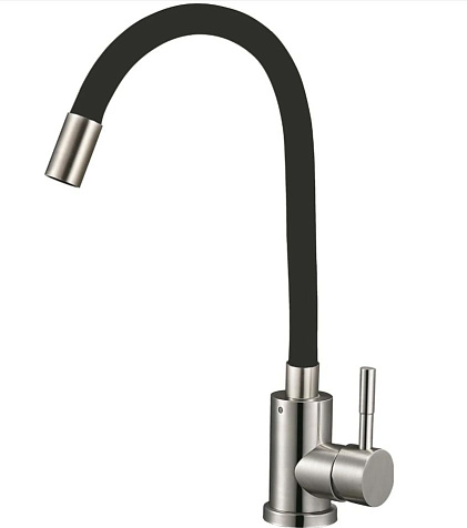 Смеситель для мойки G-lauf EZA4-F090KB, черный купить в СОМ