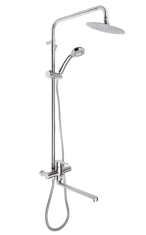 Система душевая G-lauf EZA16-B090, смеситель, тропический душ купить в СОМ