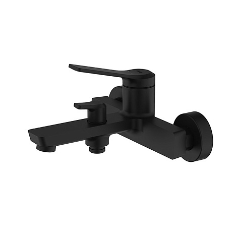 Смеситель для ванны Iddis Parker PARBL02i02WA, черный матовый купить в СОМ