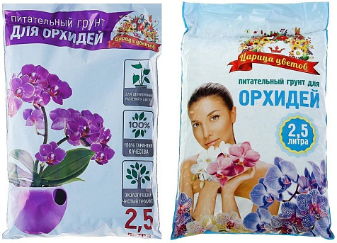 Грунт Царица Цветов для Орхидей 2,5л купить в СОМ