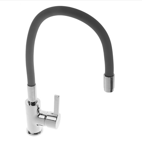 Смеситель для раковины Accoona A9890T-2, серый/хром купить в СОМ