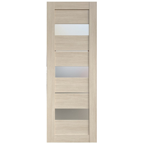 Дверь царговая ЭкоШпон модель 02 Капучино	700х2000 мм купить в СОМ