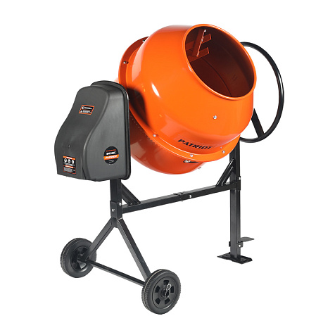 Бетоносмеситель PATRIOT BM 208C, 800Вт, 200л, чугунный венец купить в СОМ