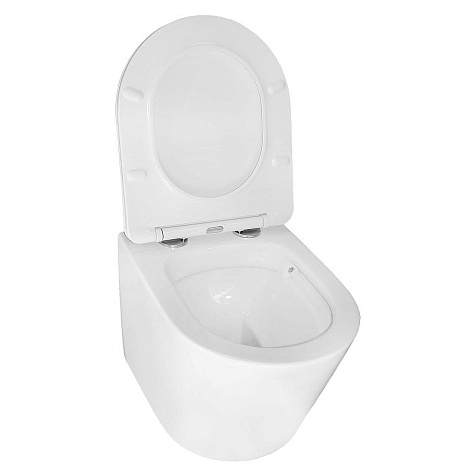 Инсталляция Loranto Prestige 4551, унитаз Azario Teramo AZ-0053 SP, сиденье микролифт, без кнопки купить в СОМ