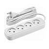 Удлинитель ОНЛАЙТ OPE-S-04-200-X-2x1  4 гн, 2 м, БЗ, 10А IP20 белый купить в СОМ