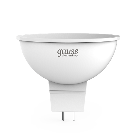 Лампа светодиодная Gauss Elementary, 11Вт, 4100K, MR16 GU5.3 купить в СОМ