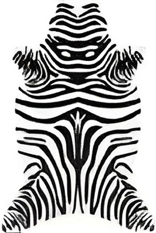 Коврик Dekorelle Zebra в ассортименте, 115x150см купить в СОМ