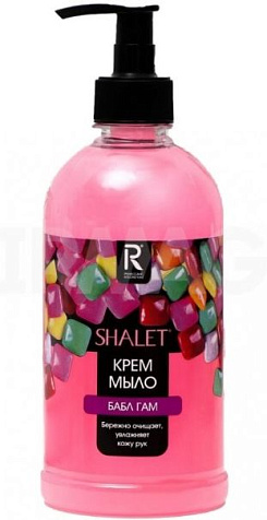 Крем-мыло Shalet  500мл Бабл Гам защищающее купить в СОМ