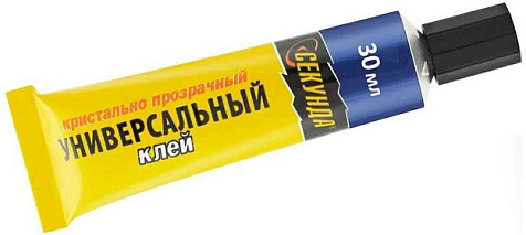 Клей Секунда Быстрый, универсальный, 30 мл купить в СОМ
