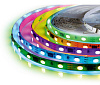 Лента светодиод. Camelion 10м, 18Led/m, RGB , блок пит. 24W, IP20 , датч.звука,инт 5050 DSL-005 купить в СОМ
