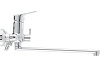 Смеситель для ванны Lemark Partner LM6551C, латунь, хром купить в СОМ