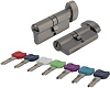 Цилиндровый механизм  Punto  MaxPro7002Knob60mm(25+10+25) GR графит 7key с вертушкой купить в СОМ